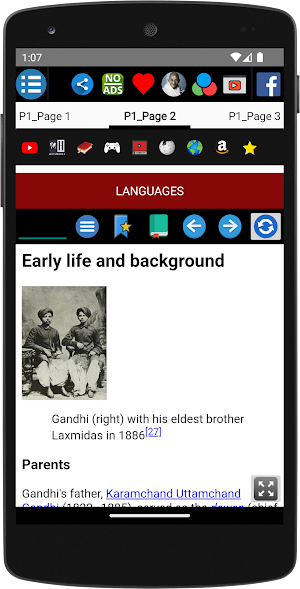 Mahatma Gandhi - Biography Screenshot 2