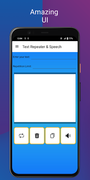 Text Repeater and Speech Screenshot 1