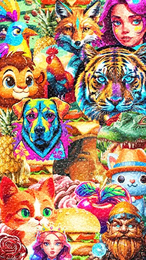 ASMR Color by Glitter Screenshot 0