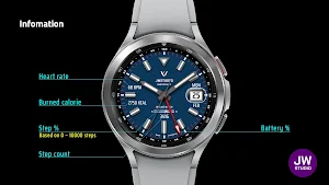 JW048 jwstudio watchface Screenshot 1