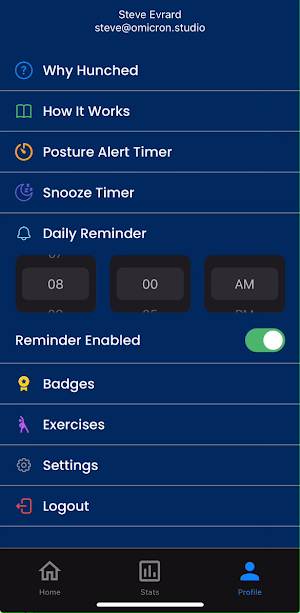 Hunched: Text Neck Solution Screenshot 3