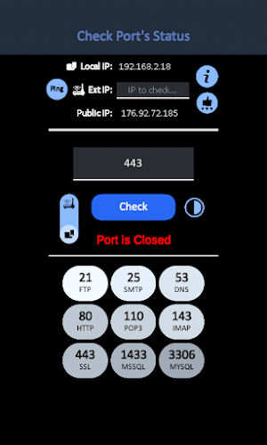 Network Port Check Screenshot 2