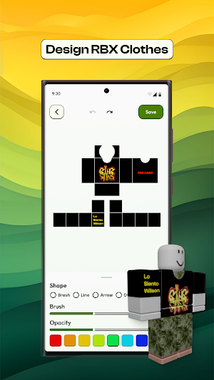 RBX Skin Editor: Skins for RBX Screenshot 3