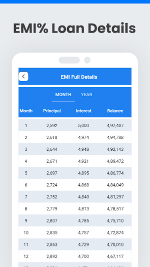 EMI Loan Calculator Screenshot 3
