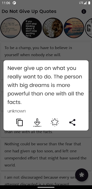 Do Not Give Up Quotes Screenshot 3