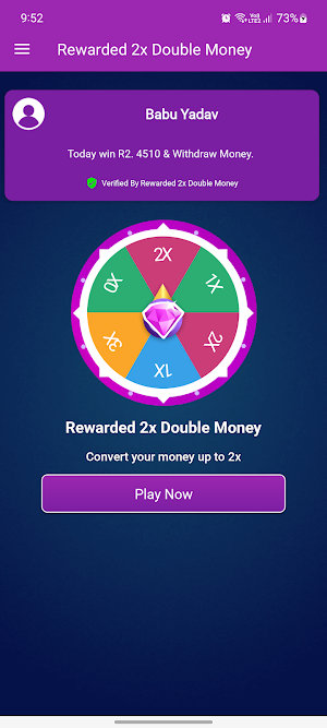 Rewarded 2x Double Money Screenshot 0