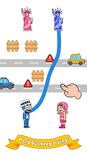 Rush to Home: Draw Puzzle Screenshot 0
