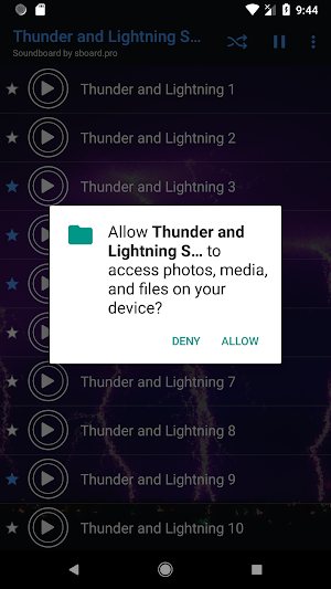 Thunder and Lightning Storm Sounds Screenshot 1