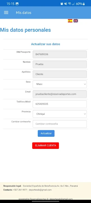 S.Española Beneficencia Screenshot 3