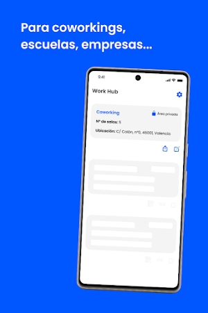 Work Hub - Gestiona espacios Screenshot 2