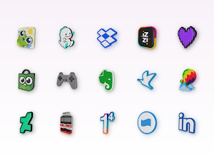 Medium PRO Icon Pack Screenshot 3