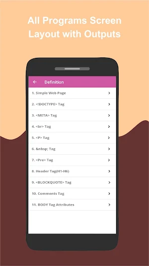 HTML Examples Screenshot 3