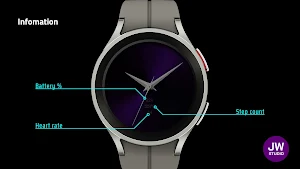 JW121 jwstudio watchface Screenshot 1