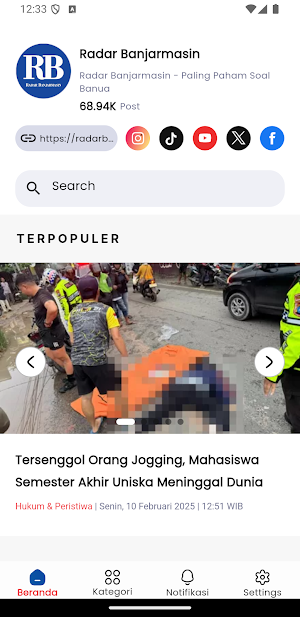 Radar Banjarmasin Screenshot 1