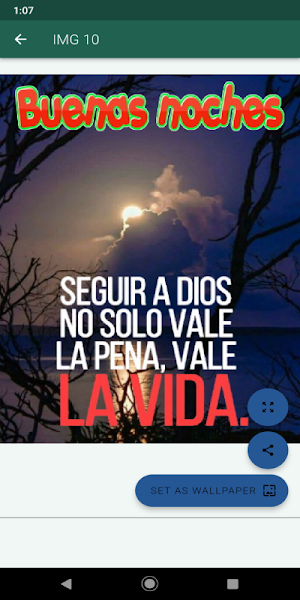 Saludos de Buenas Noches Screenshot 0
