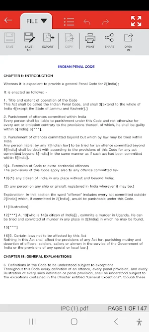 Bare Acts-Eng Screenshot 1