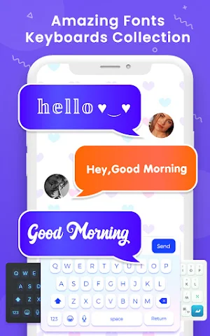 Fonts keyboard - Latest and Stylish text & theme Screenshot 1