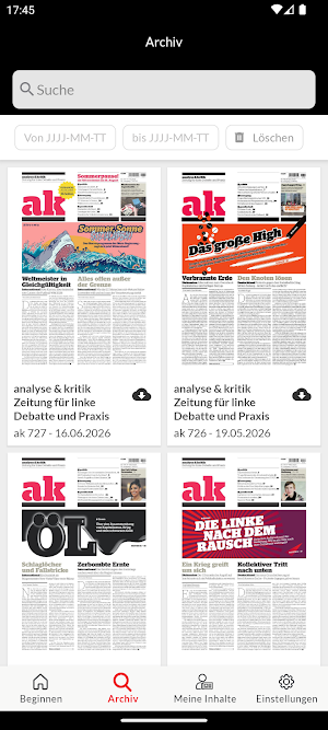 analyse & kritik Screenshot 1