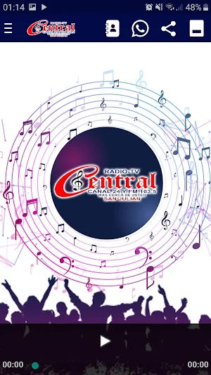 Radio Central FM 103.5 Screenshot 2