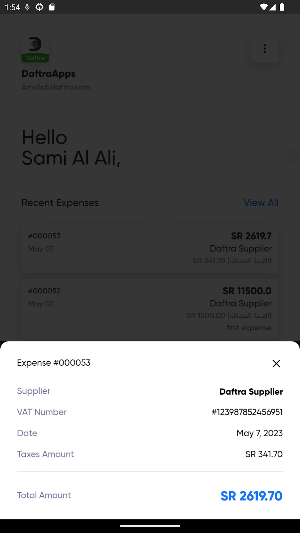 Quick Expenses Scanner Screenshot 2