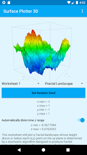 Surface Plotter 3D (Graph Plotter) Screenshot 3