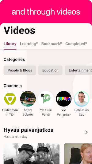 Finnish - Listening Speaking Screenshot 2