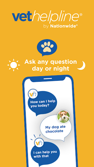Nationwide Vet Helpline Screenshot 1