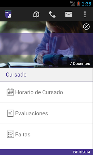 MiISP Móvil Docentes Screenshot 0
