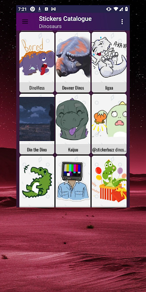 Telegram Stickers Catalogue Screenshot 3