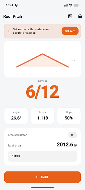 Roof Pitch: Slope & Angle Screenshot 3