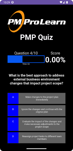 ProQuiz - PMP Screenshot 3