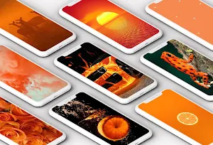 Orange Wallpaper 🔶 Screenshot 0