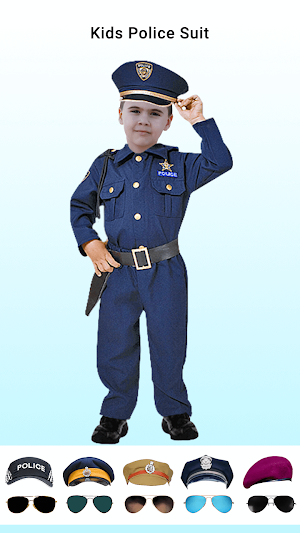 Police Suit Photo Editor Screenshot 2