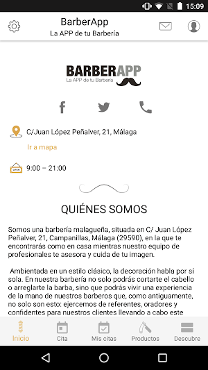 BarberApp Screenshot 0
