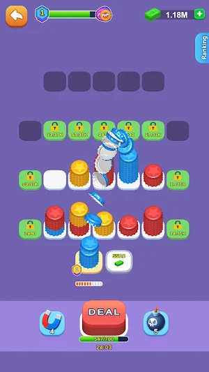 Cap Stack-ReCap Sort Screenshot 1