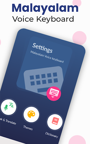 Speak to Type Malayalam - Voice Typing Keyboard Screenshot 0
