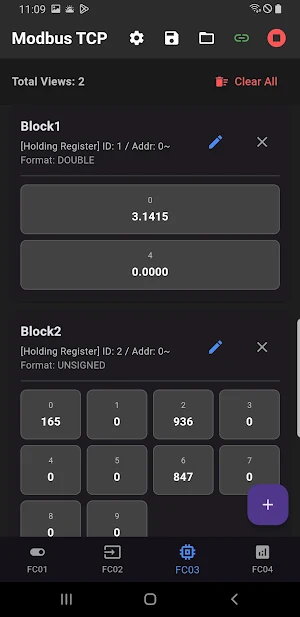 Modbus TCP Station Screenshot 2