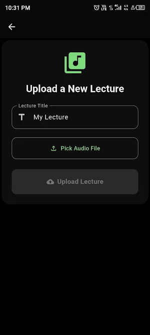 Audio Quill Screenshot 0