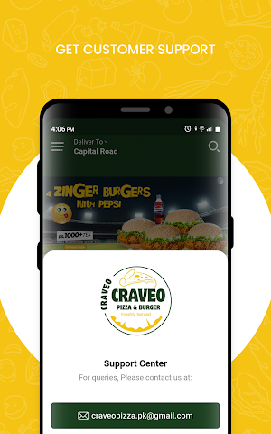 Craveo Pizza And Burger Screenshot 3