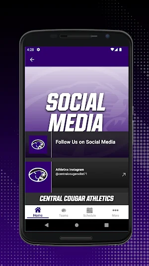 Central Cougars Athletics Screenshot 3