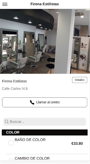 Firena Estilistas Screenshot 0