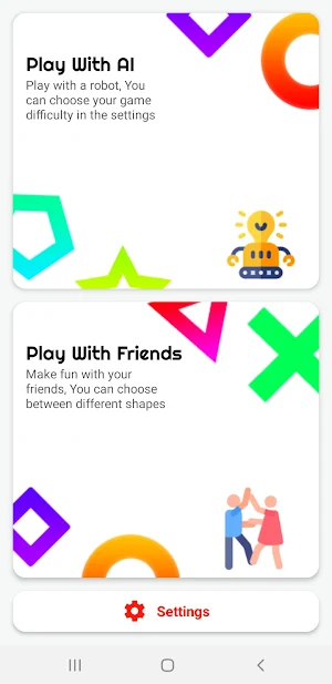 X and O - X and Zero game Screenshot 0