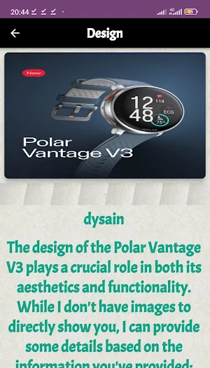 polar vantage v3 guide Screenshot 1