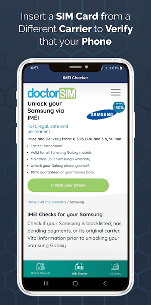 IMEI Unlock : Phone Unlock Screenshot 3