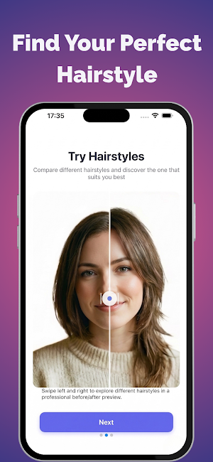 Face Shape AI: Hair & Color Screenshot 0