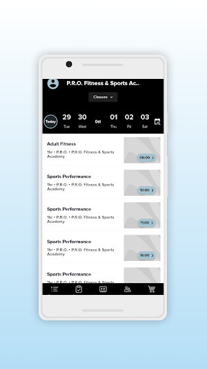 PRO Fitness & Sports Academy Screenshot 2