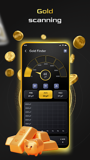 Metal Detector & Gold Scanner Screenshot 1