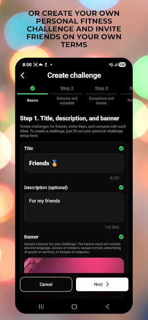 Challenger Fit Screenshot 1