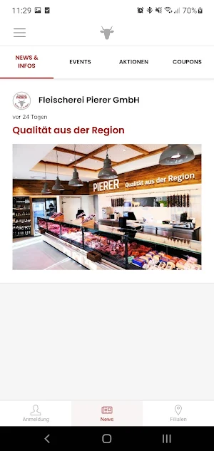Fleischerei Pierer Screenshot 0