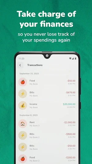 Moneyfest: Track & Budget Screenshot 2